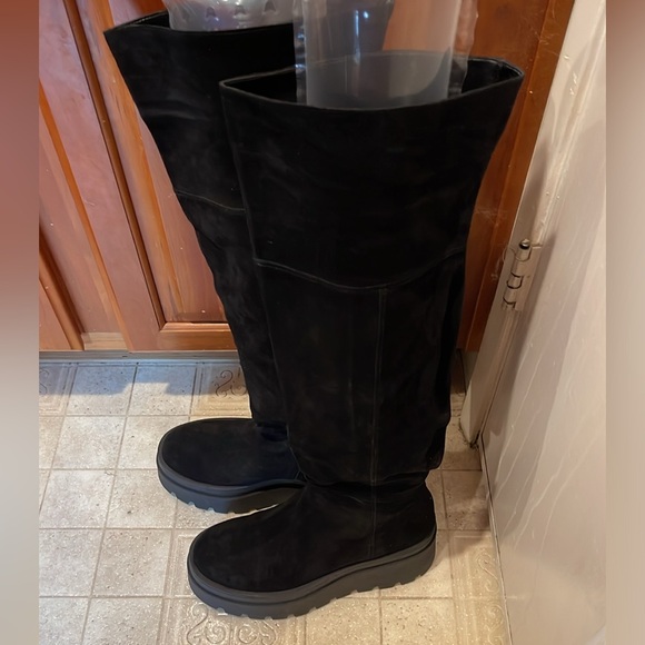 Free People London Calling Wedge OTK - Size 41 (10) - Picture 3 of 16